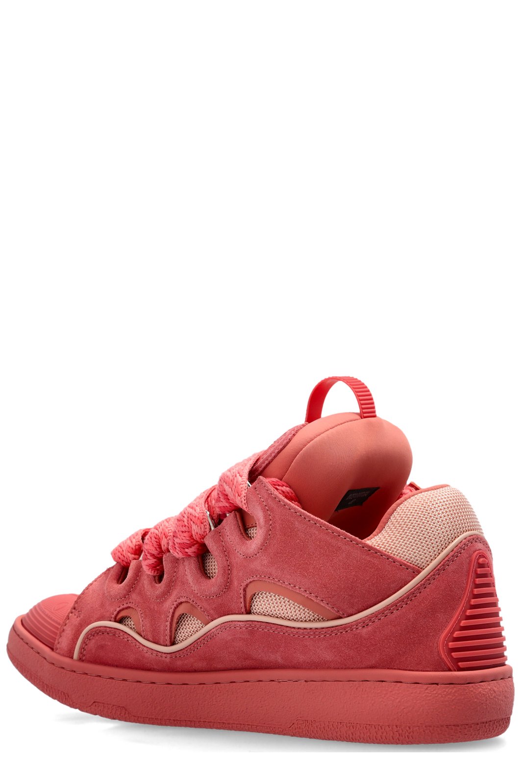 Lanvin Curb Lace-Up Sneakers