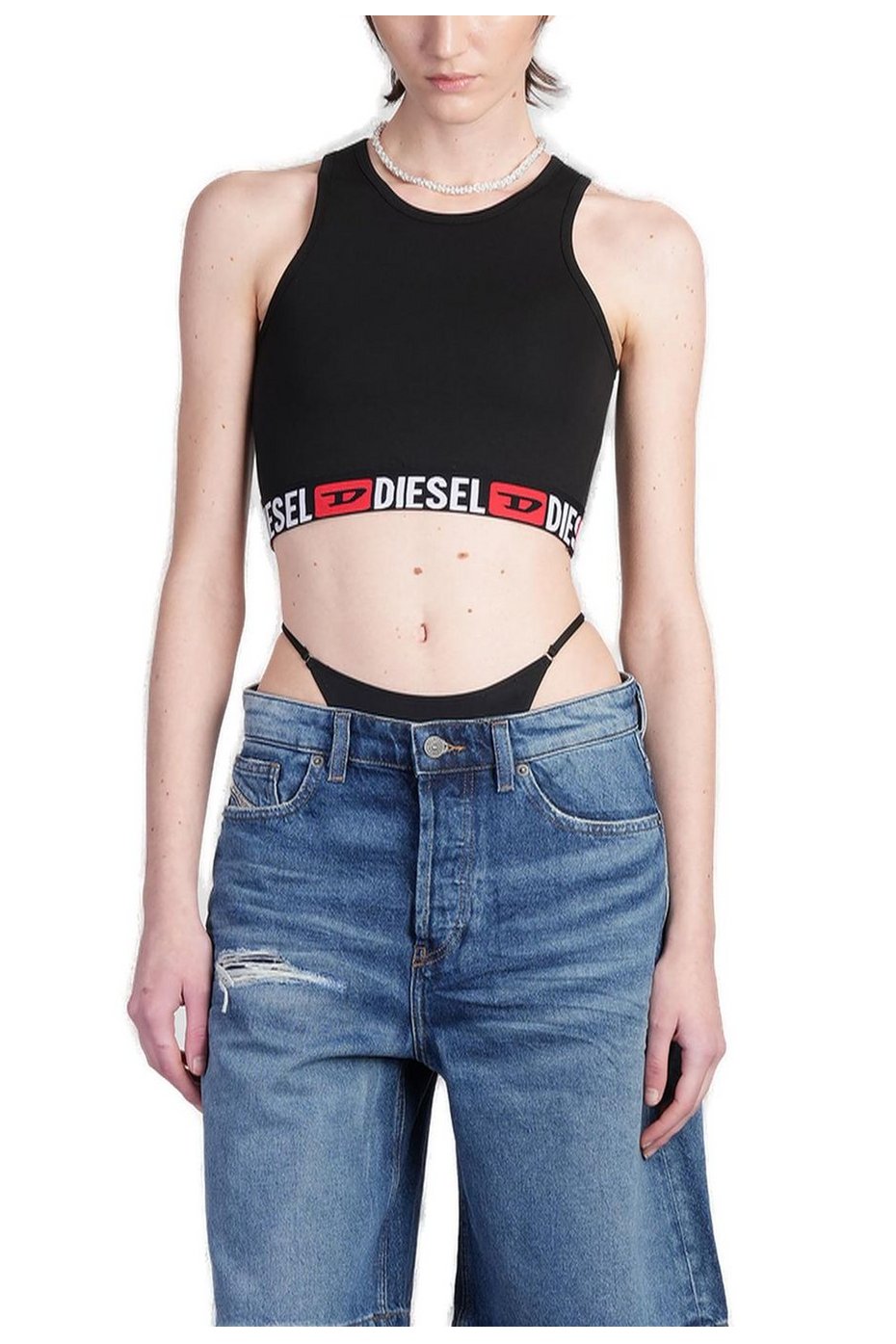 Diesel Sandra-D-Core Logo Underband Sport Bra