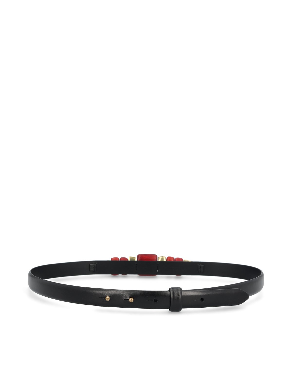 Shop Isabel Marant Raissa Bead Detailed Belt on Sale at 