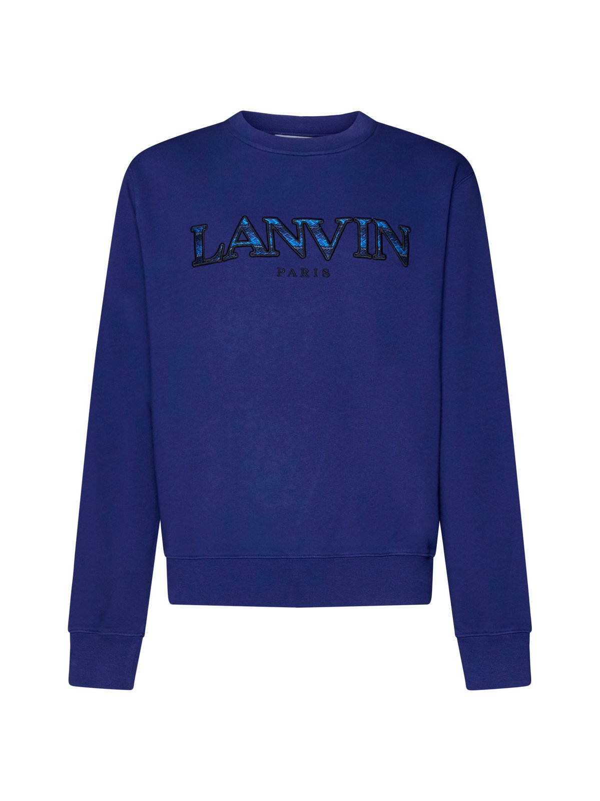 Lanvin Logo Embroidered Crewneck Sweatshirt