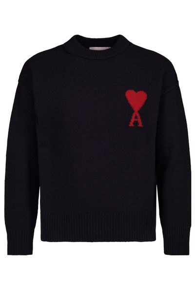 AMI Paris Ami de Coeur Crewneck Jumper