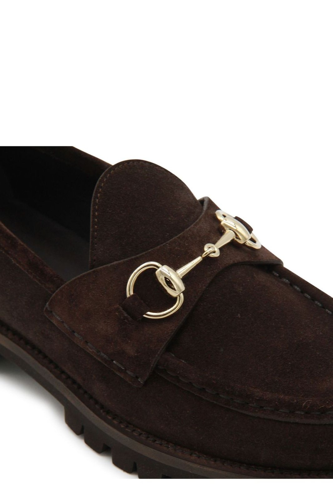 Gucci Horsebit Detailed Slip-On Loafers