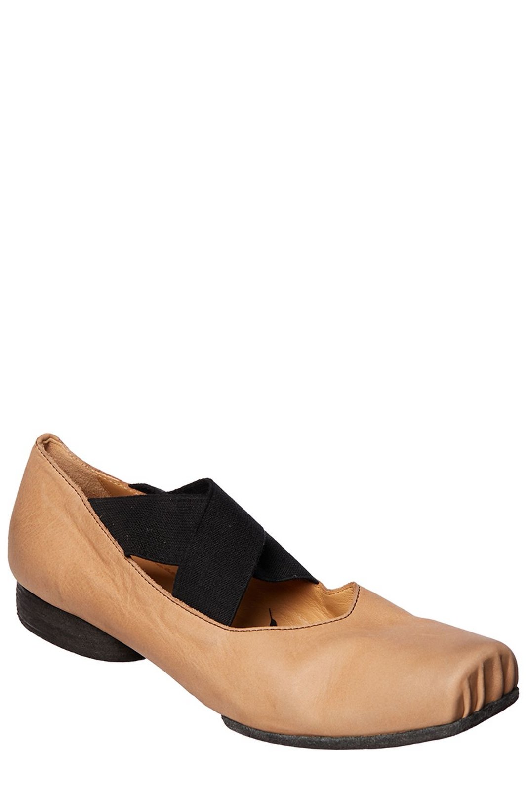 Uma Wang Square-Toe Slip-On Ballerina Shoes