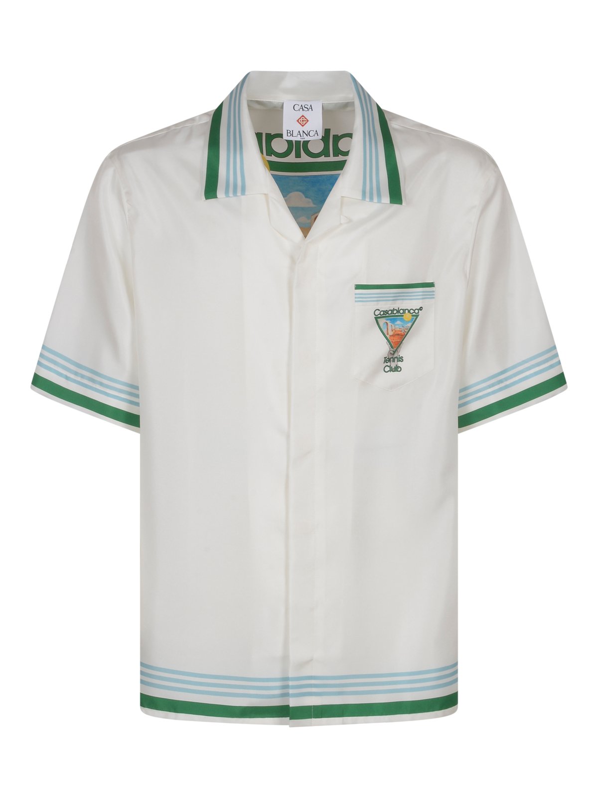 Casablanca Tennis Club Short-Sleeved Shirt