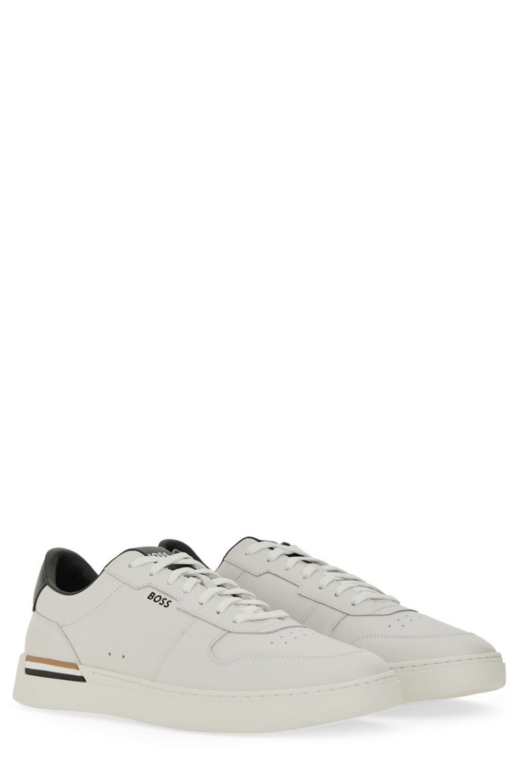 Shop Boss Hugo Boss Signature-Stripe Details Trainers on Shop Boss Hugo Boss Signature-Stripe Details Trainers on