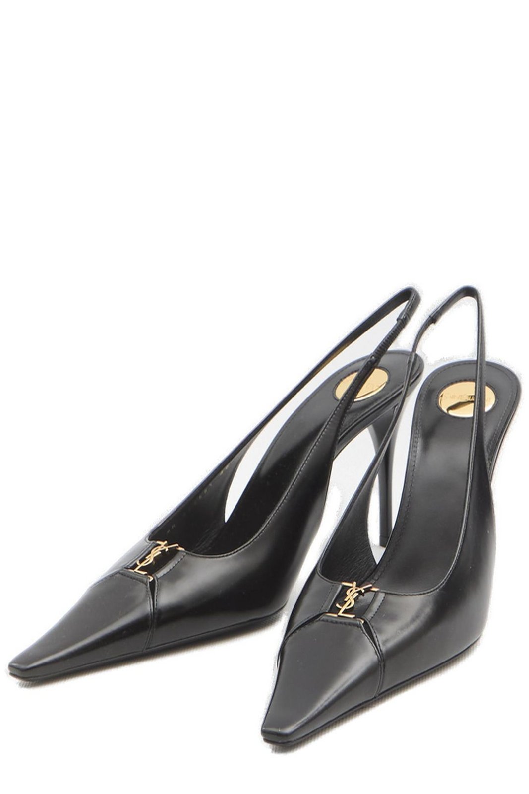 Saint Laurent Babylone Breteuil Slingback Pumps
