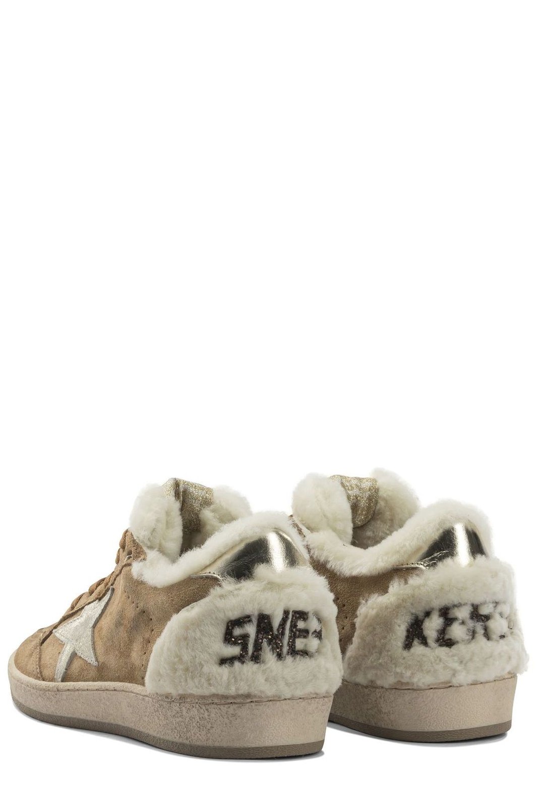 Golden Goose Deluxe Brand Ball Star Lace-Up Sneakers