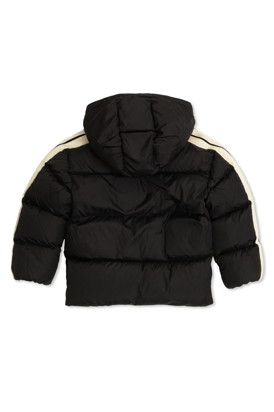 Palm Angels Kids Hooded Quilted Jacket