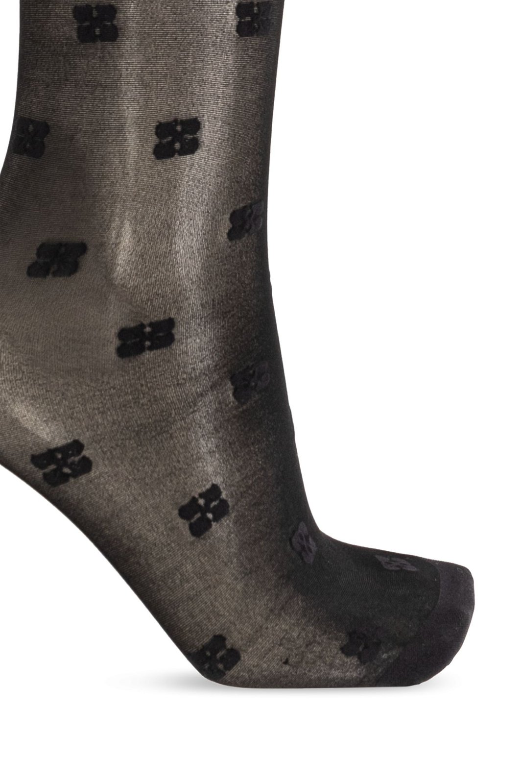 Ganni Monogrammed Tights
