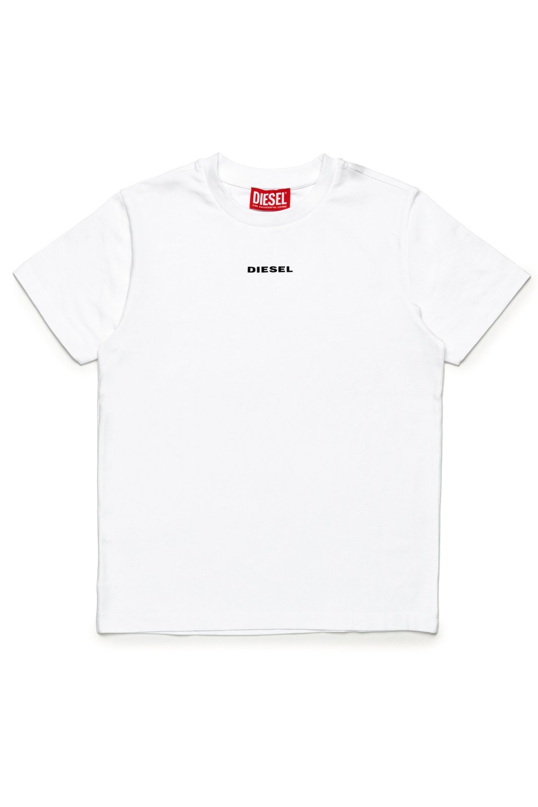 Diesel Kids Logo Printed Crewneck T-Shirt