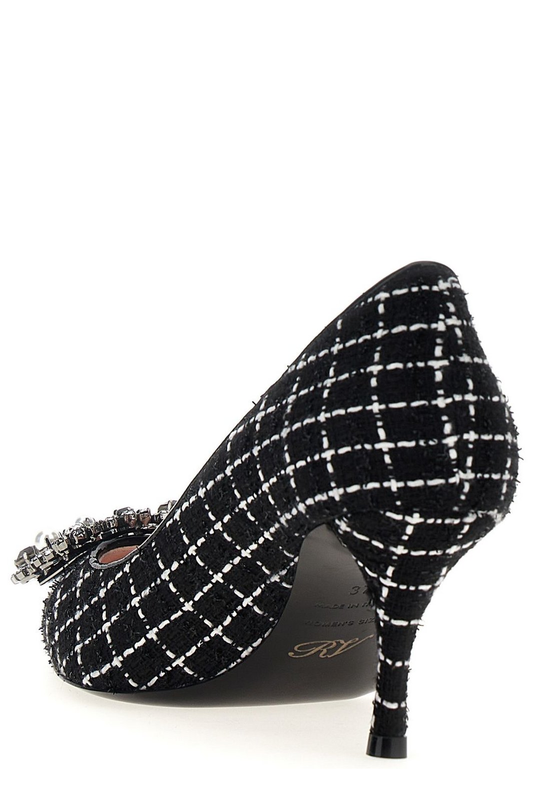 Roger Vivier Flower Strass Pearl Pumps