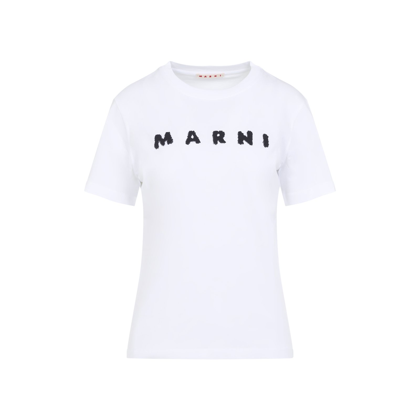 Marni Scribbled Logo Jersey T-Shirt