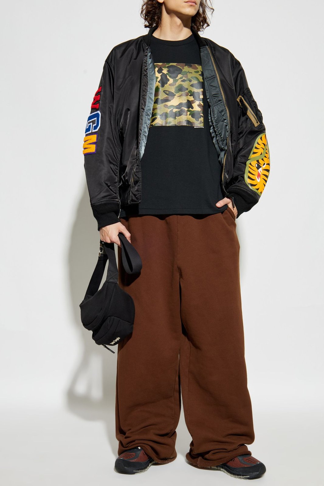 A BATHING APE® Shark Bomber Jacket