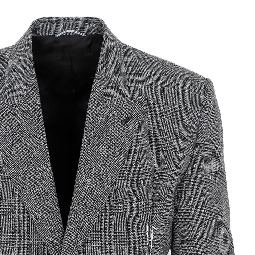 ジャケットその他 DIOR HOMME Wool and linen blend single-breasted jacket Dior Dior Homme Wool And Linen Blend Single-breasted Jacket