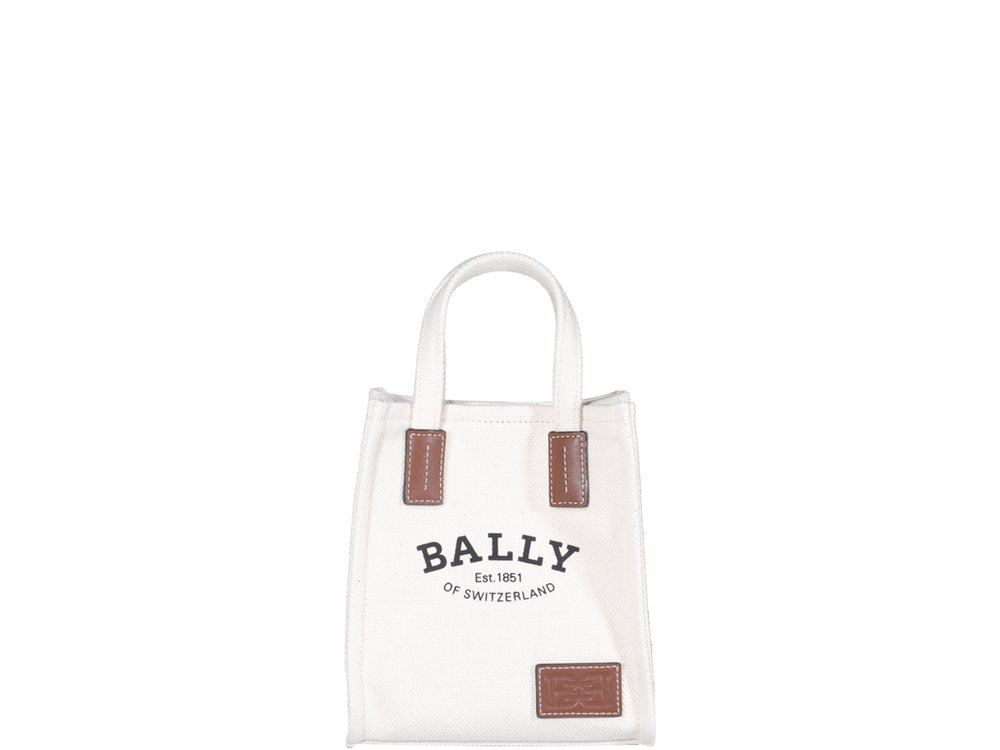 Bally Crystalia Tote Bag In White ModeSens