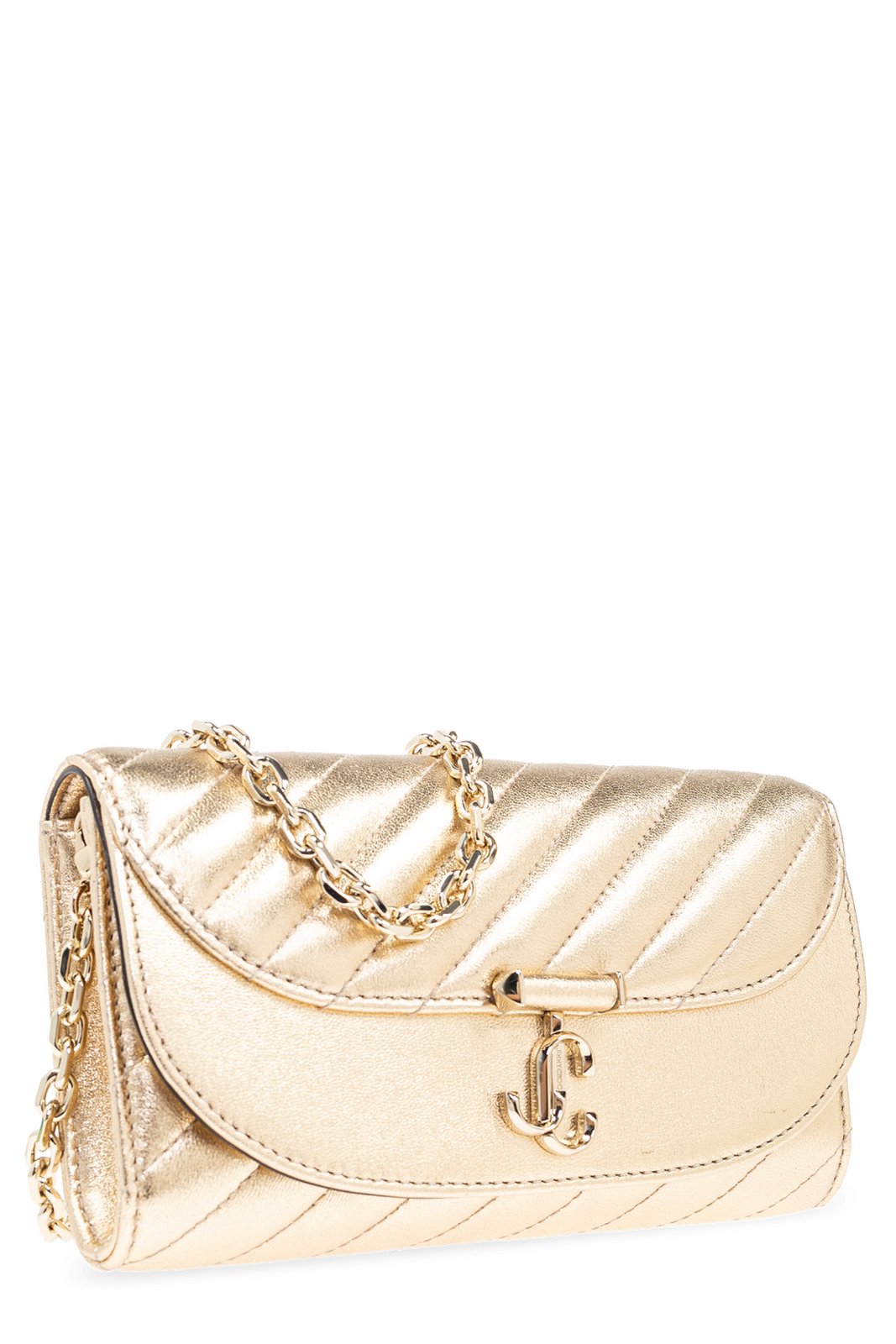 Jimmy Choo Avenue Curve Chain Linked Wallet