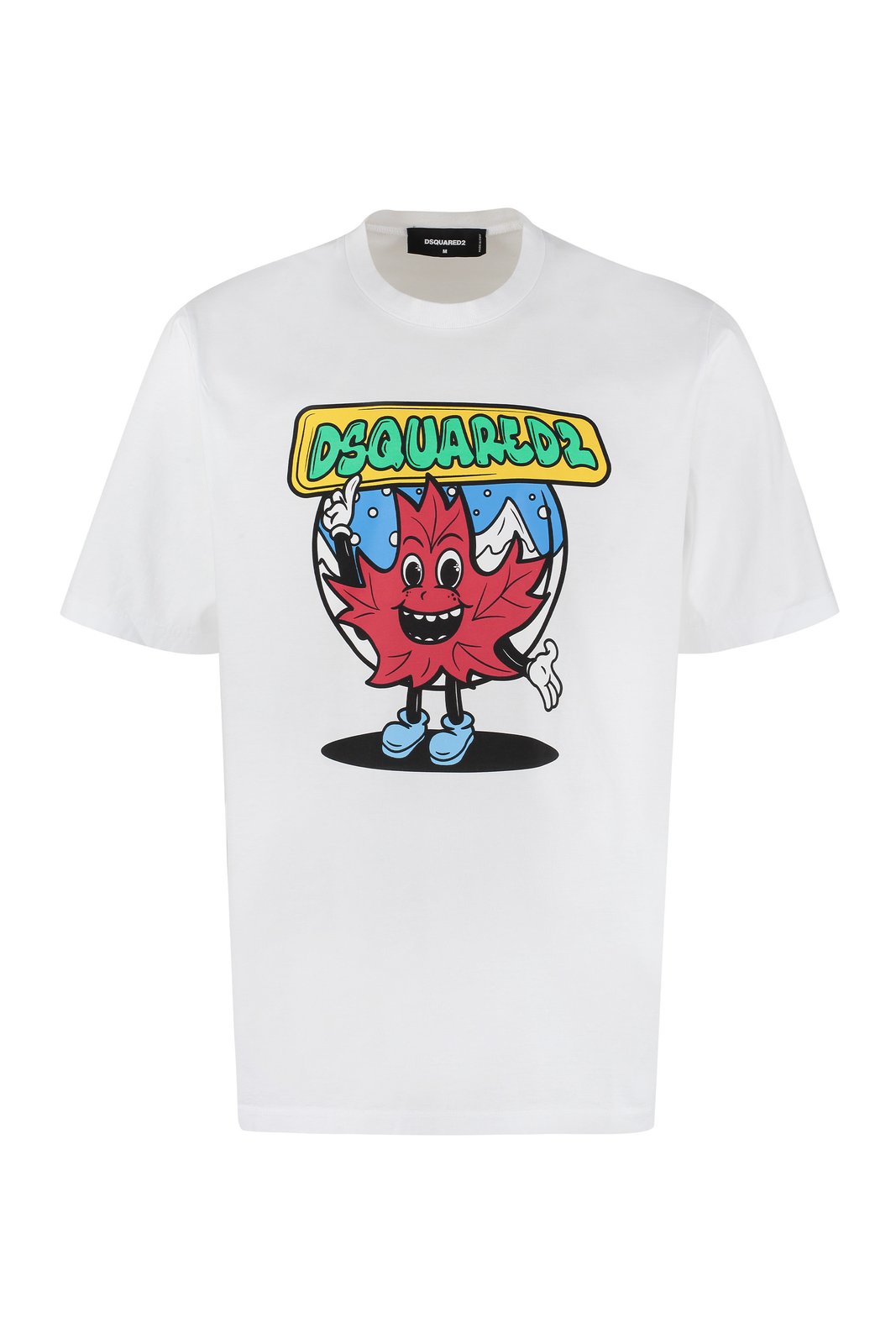 【送料&関税込】Dsquared2 Graphic Printed Crewneck T-shirt Dsquared2 Graphic Printed Crewneck T-Shirt – Cettire