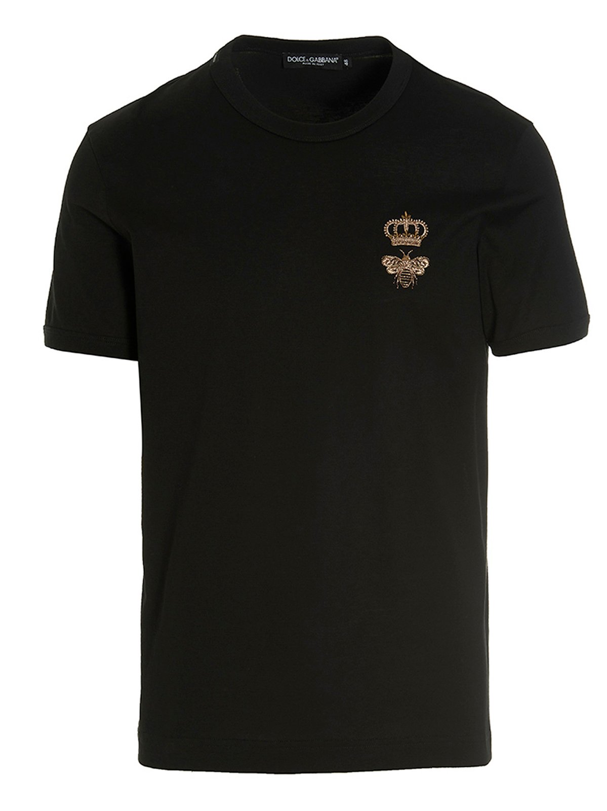 Dolce & Gabbana Sicily Crown Embroidered T-Shirt