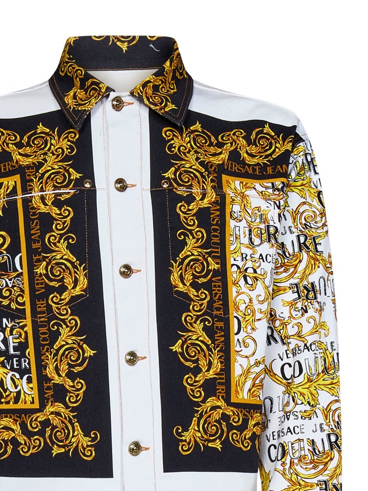 VERSACE JEANSジャケット Denim Blouson Jacket | VERSACE US