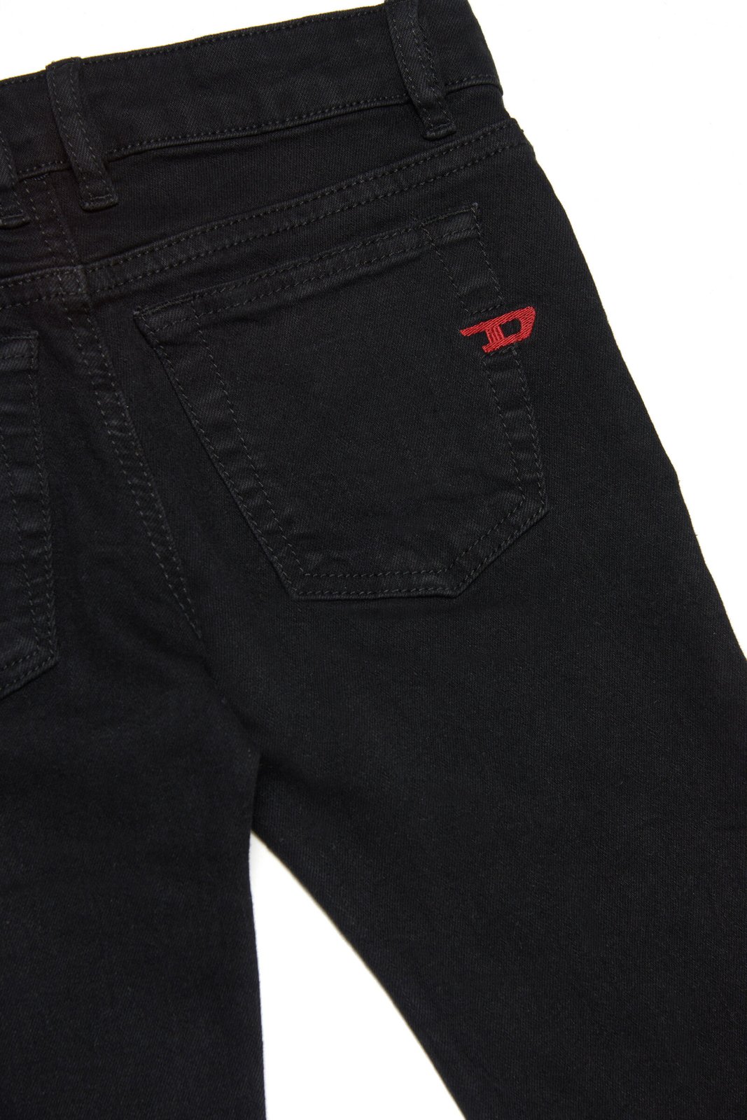 Diesel Kids Logo Detailed Skinny Jeans