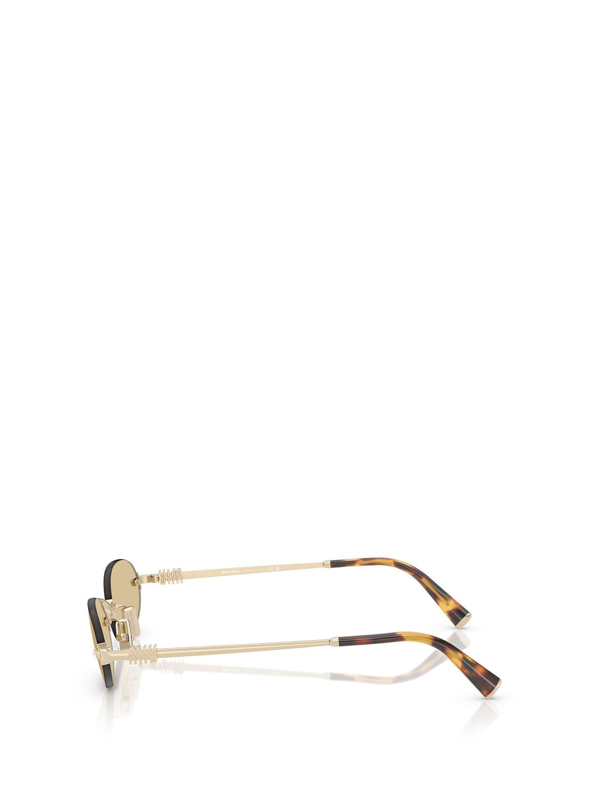 Miu Miu Eyewear Oval Frame Sunglasses