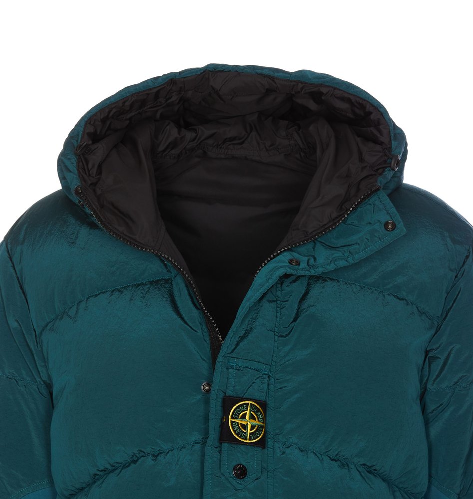 Stone Island リバーシブル フード付き ダウン ジャケット