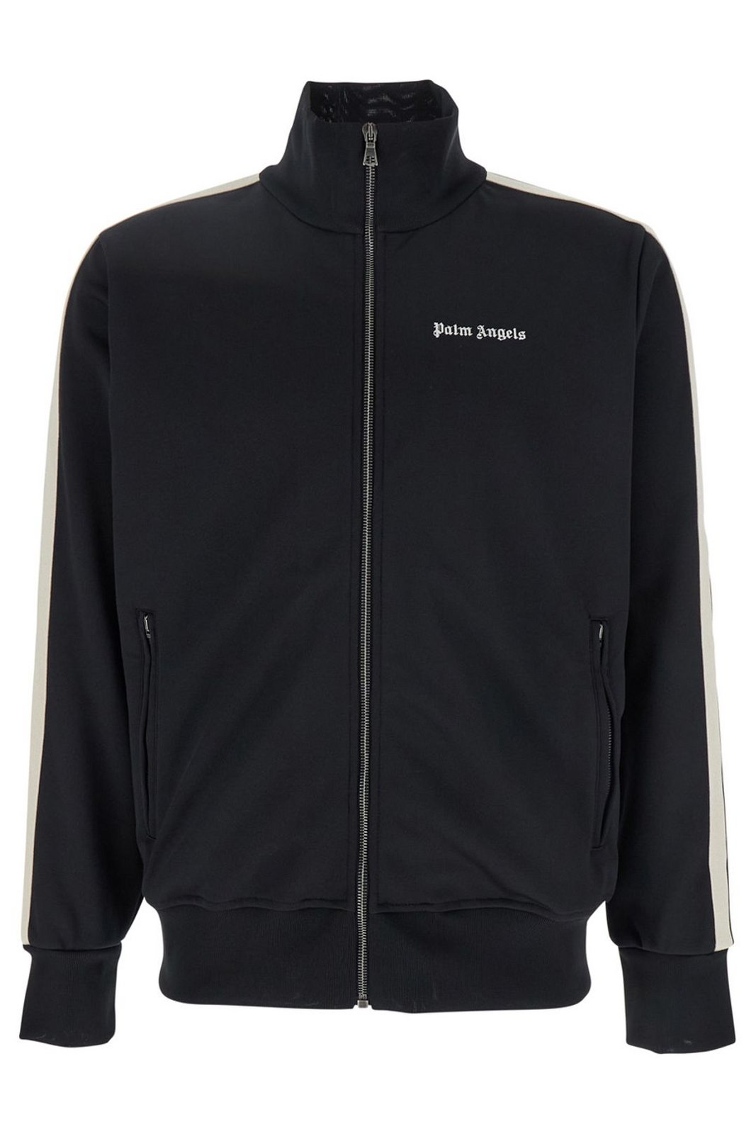 Palm Angels Logo Printed Zipped Track Jacket