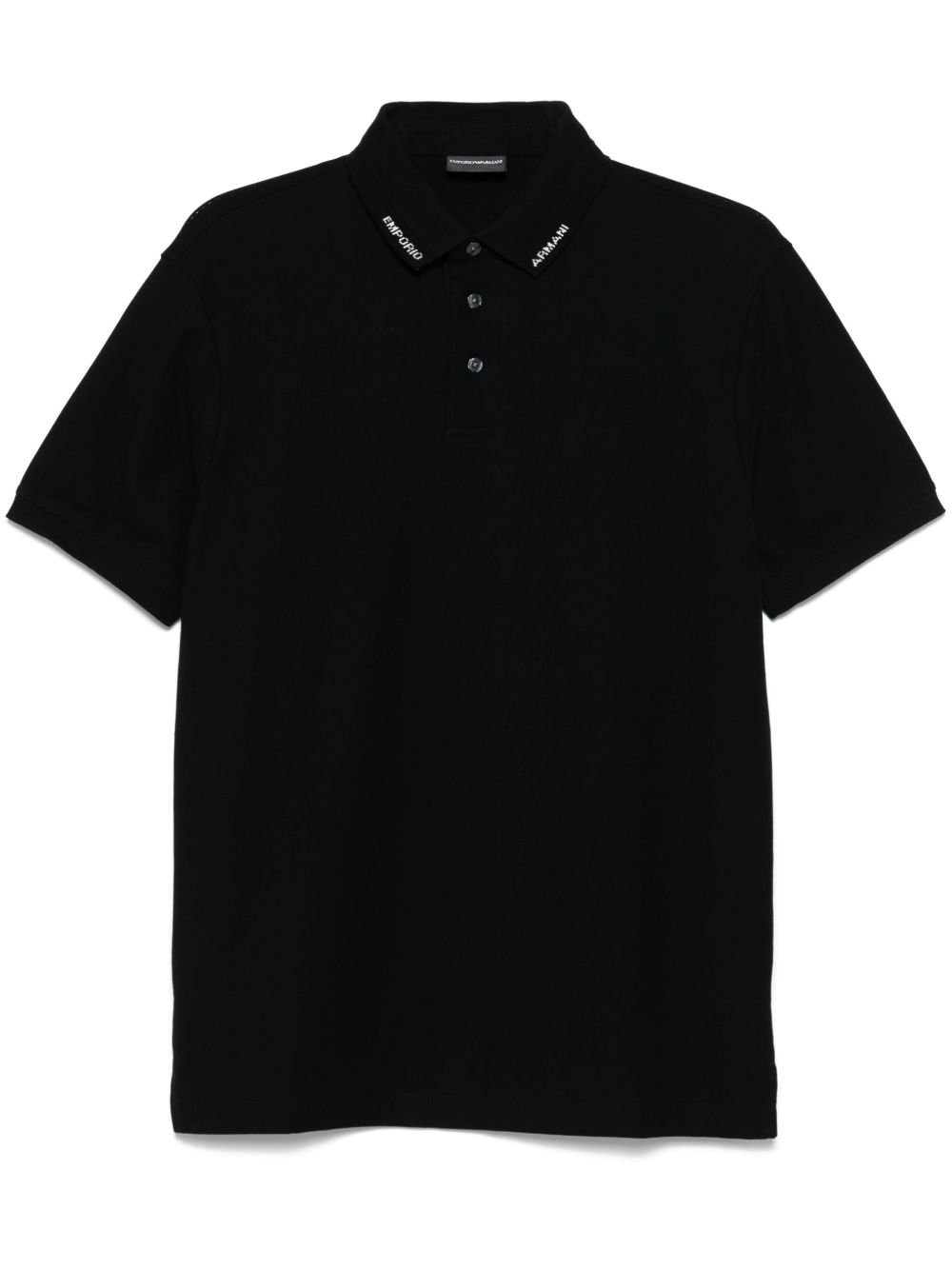 Emporio Armani Polo Shirt with Logo Collar