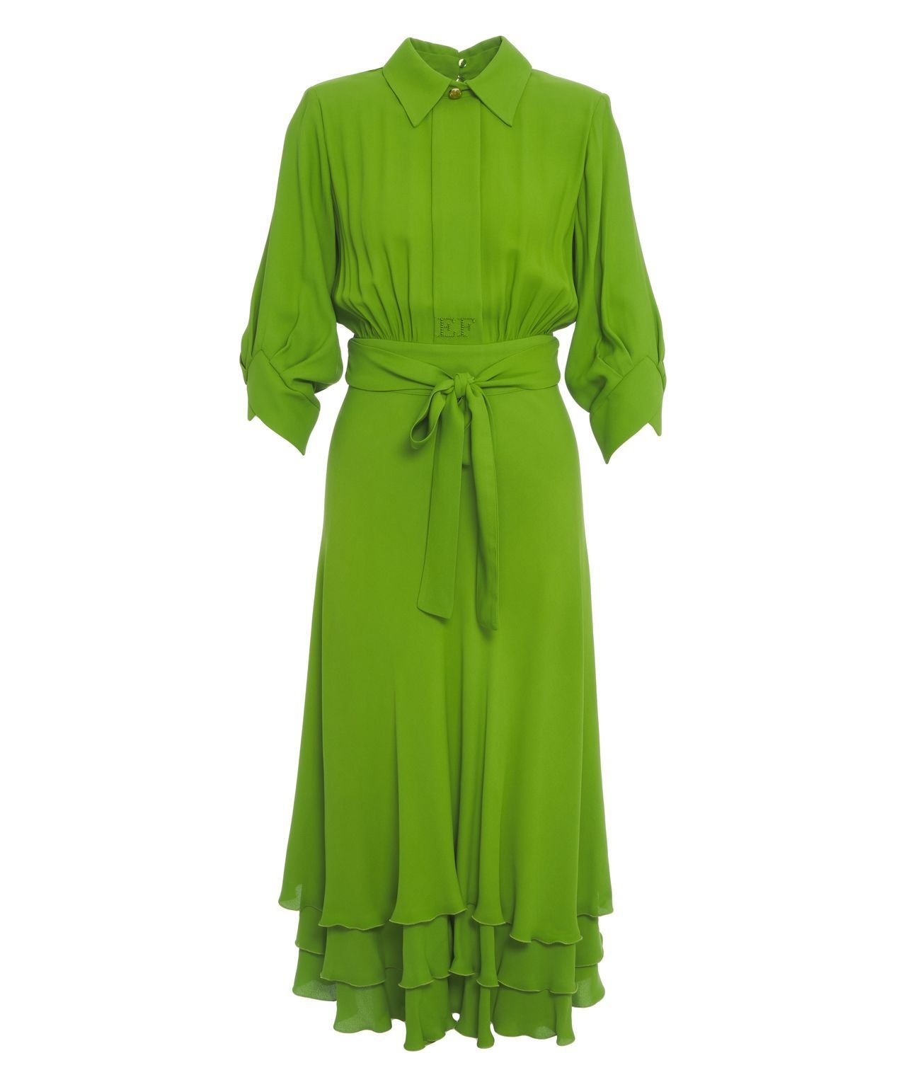 elisabetta franchi pleated dress ELISABETTA FRANCHI KNIT DRESS WITH PLEATS