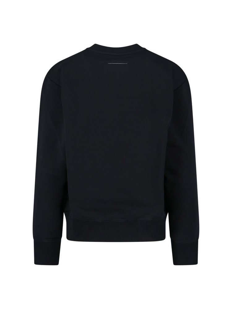 MM6 Maison Margiela Numbers Detailed Crewneck Sweatshirt