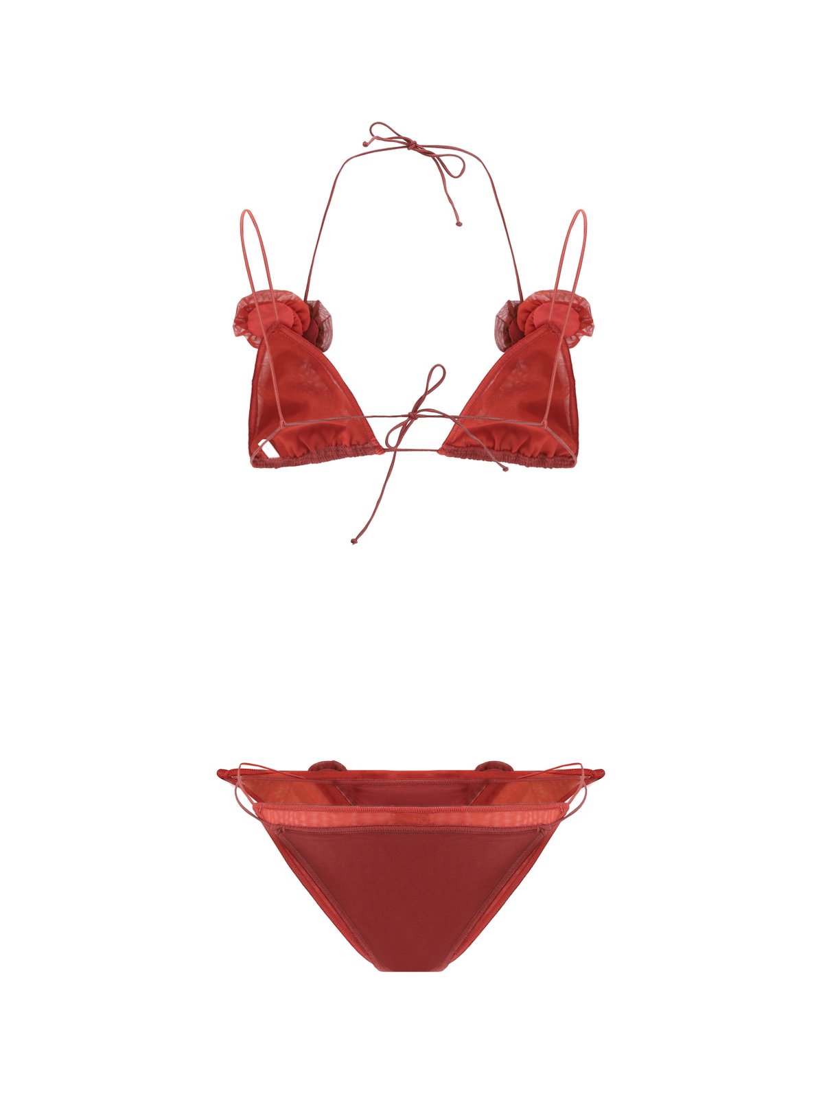 Oséree Flower Detailed Two-Piece Swimsuit