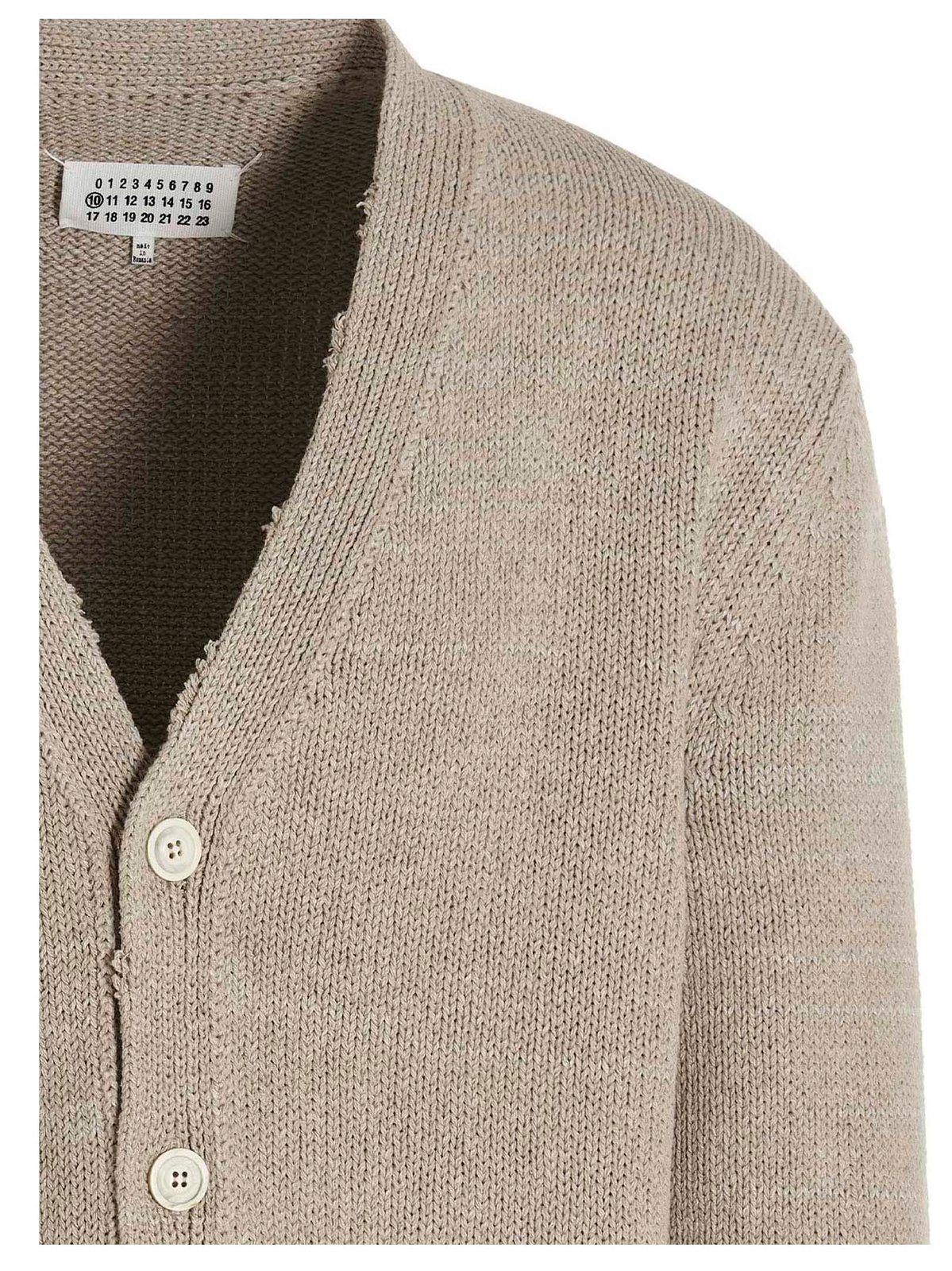 Maison Margiela ディストレス ロングスリーブ カーディガン XS