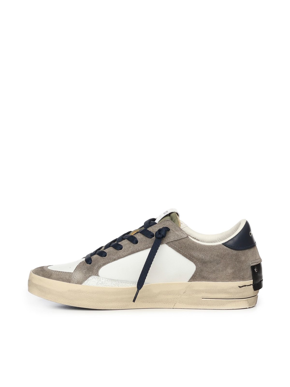 Crime London Distressed Low-Top Sneakers