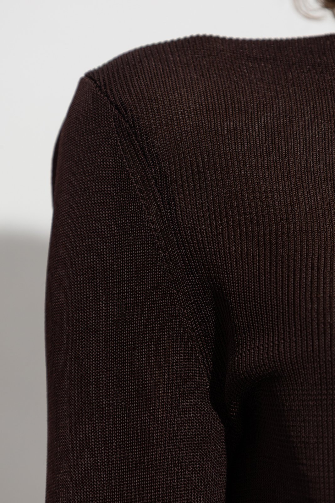 Self-Portrait Turtleneck Fitted Top
