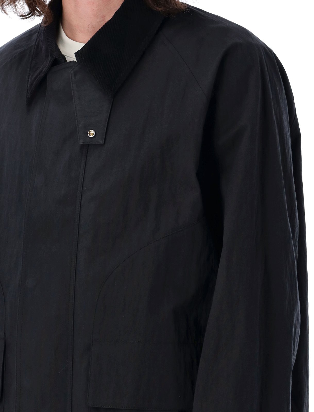 STUDIO NICHOLSON Innermore ダークグレー マフラー STUDIO NICHOLSON Innermore ダークグレー マフラー