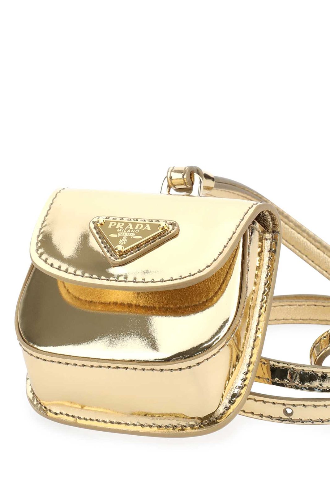 Prada Triangle Plaque Airpod Holder – Cettire