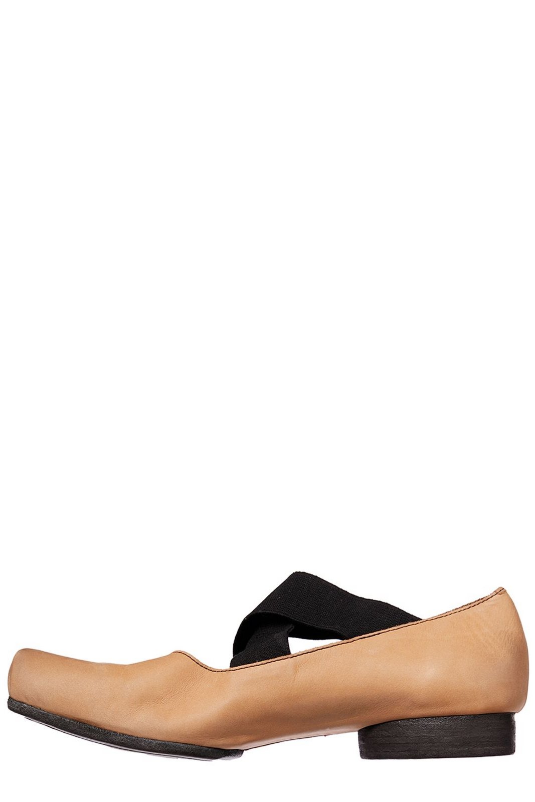 Uma Wang Square-Toe Slip-On Ballerina Shoes