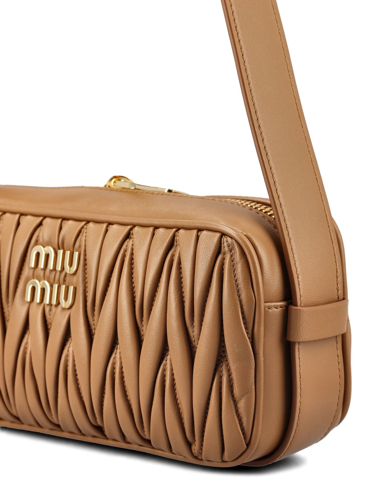 バッグ MIUMIU meatless logo shoulder bag MIUMIU meatless logo shoulder bag