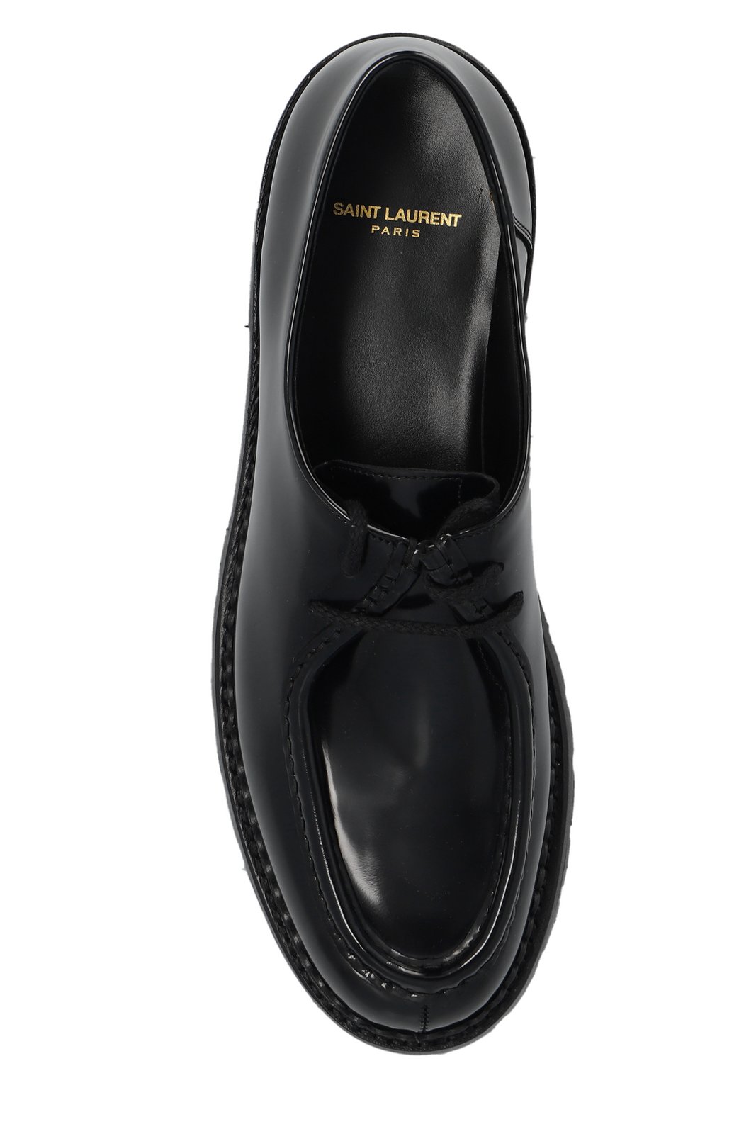Saint Laurent Malo Slip-On Lace-Up Shoes