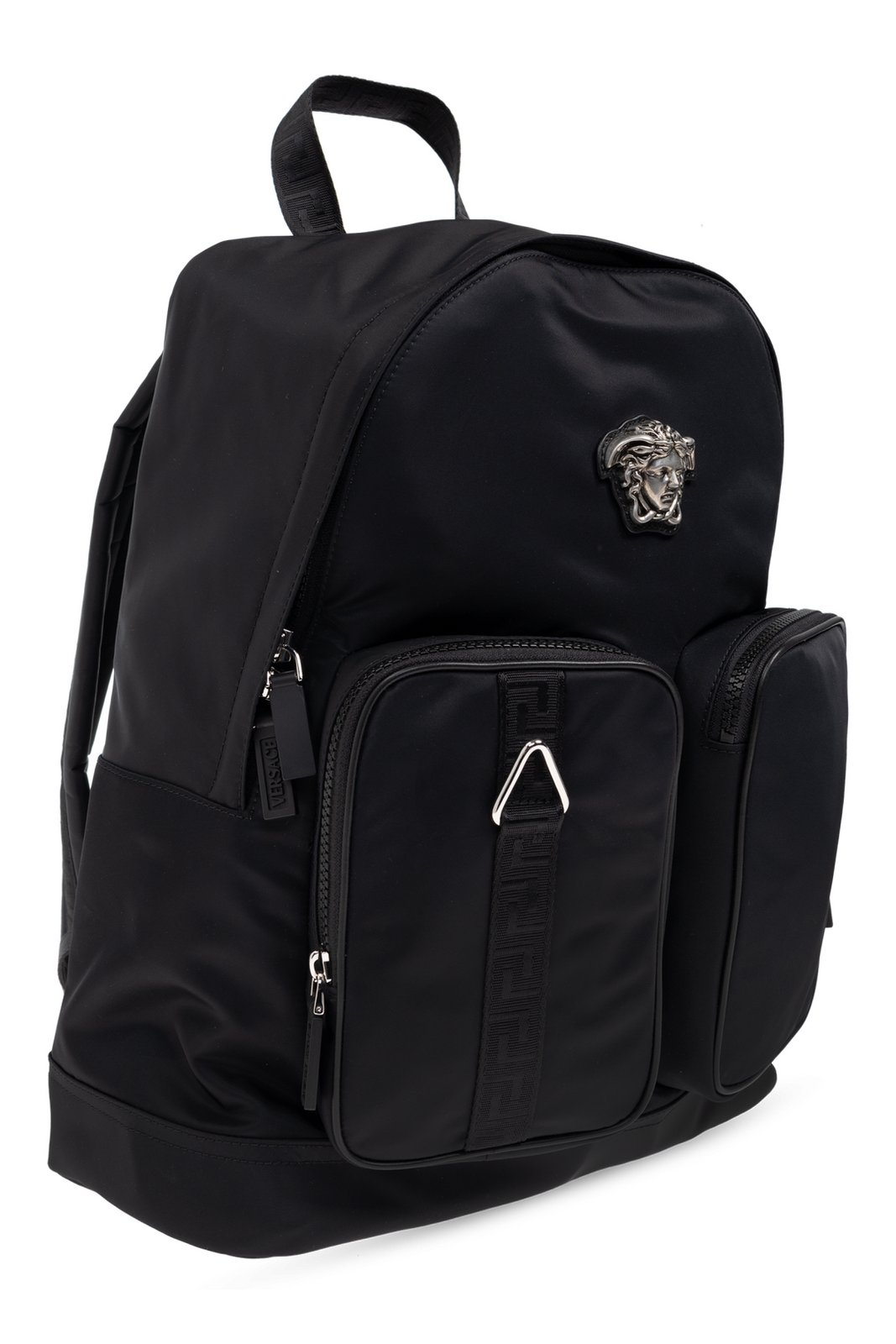 Versace Medusa Head Motif Zipped Backpack