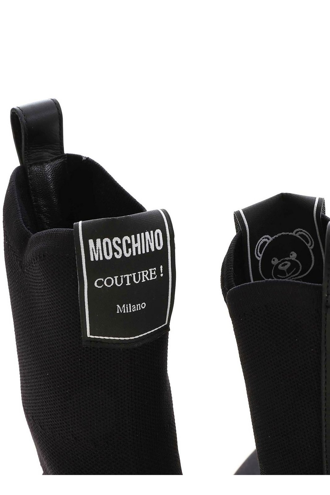 moschino milano 36.5 / 10.5cm（Audrie Flat Sandals - Black Shoe 