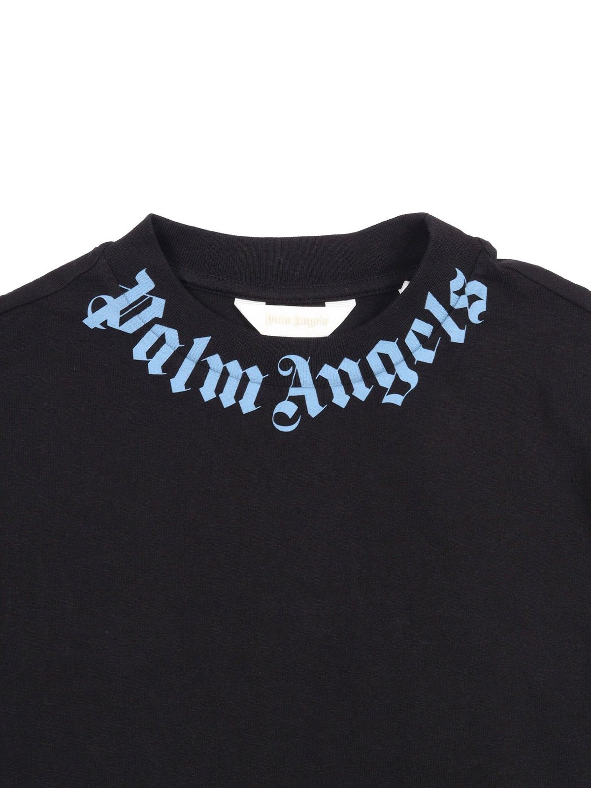 Palm Angels Kids Logo Printed T-Shirt