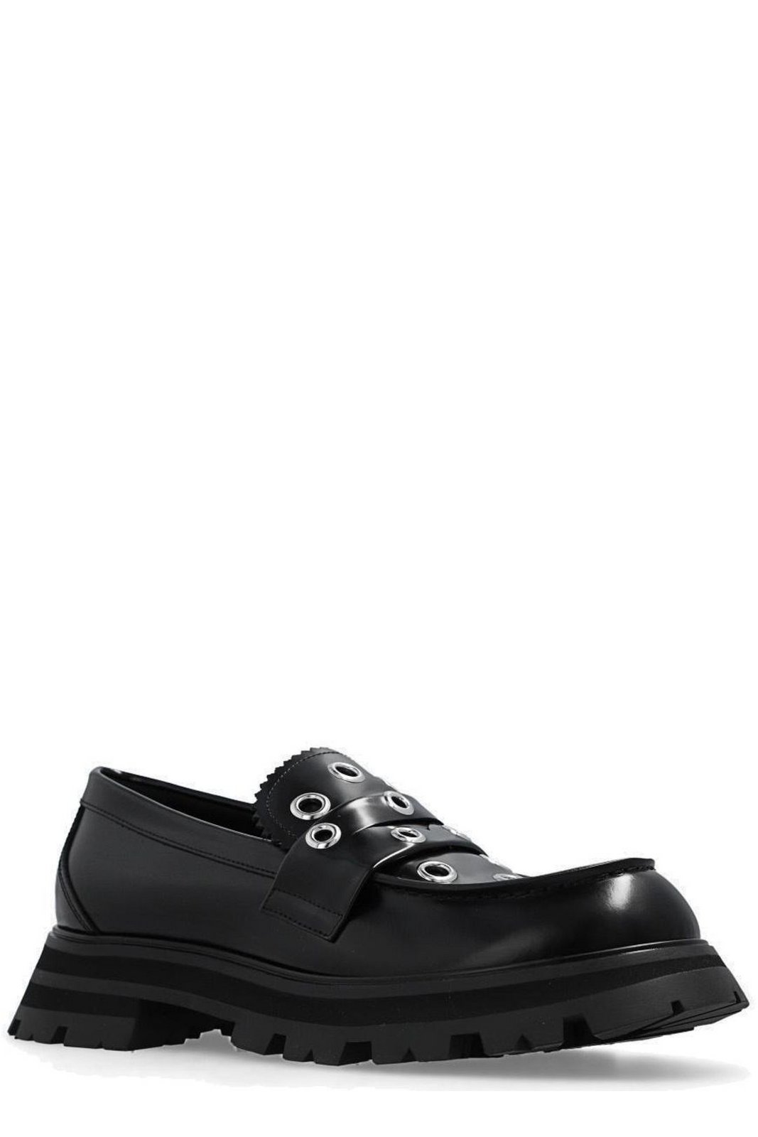 Alexander McQueen アイレット 詳細 ローファー – Cettire
