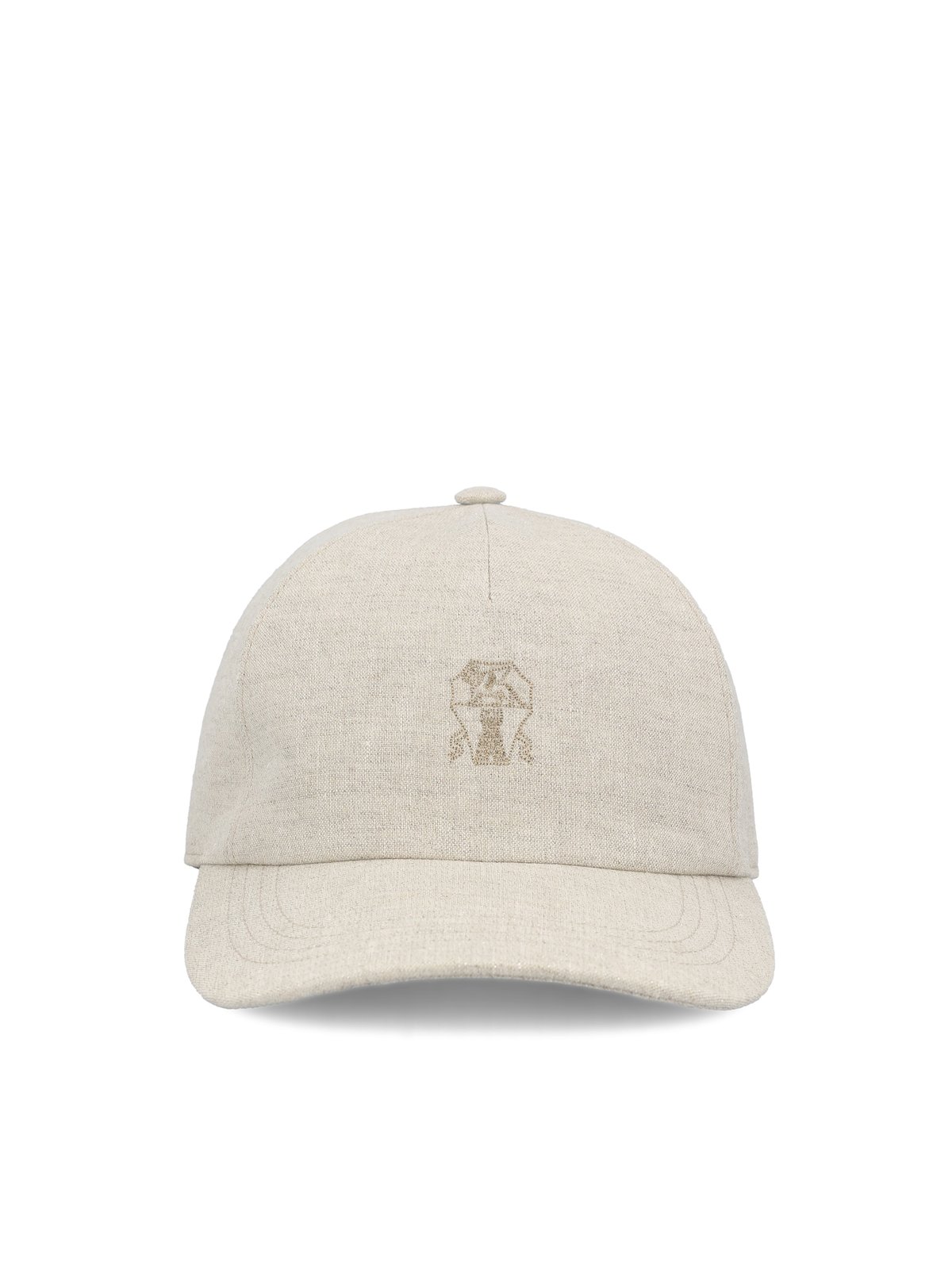 Brunello Cucinelli Logo Embroidered Sparkling Baseball Cap