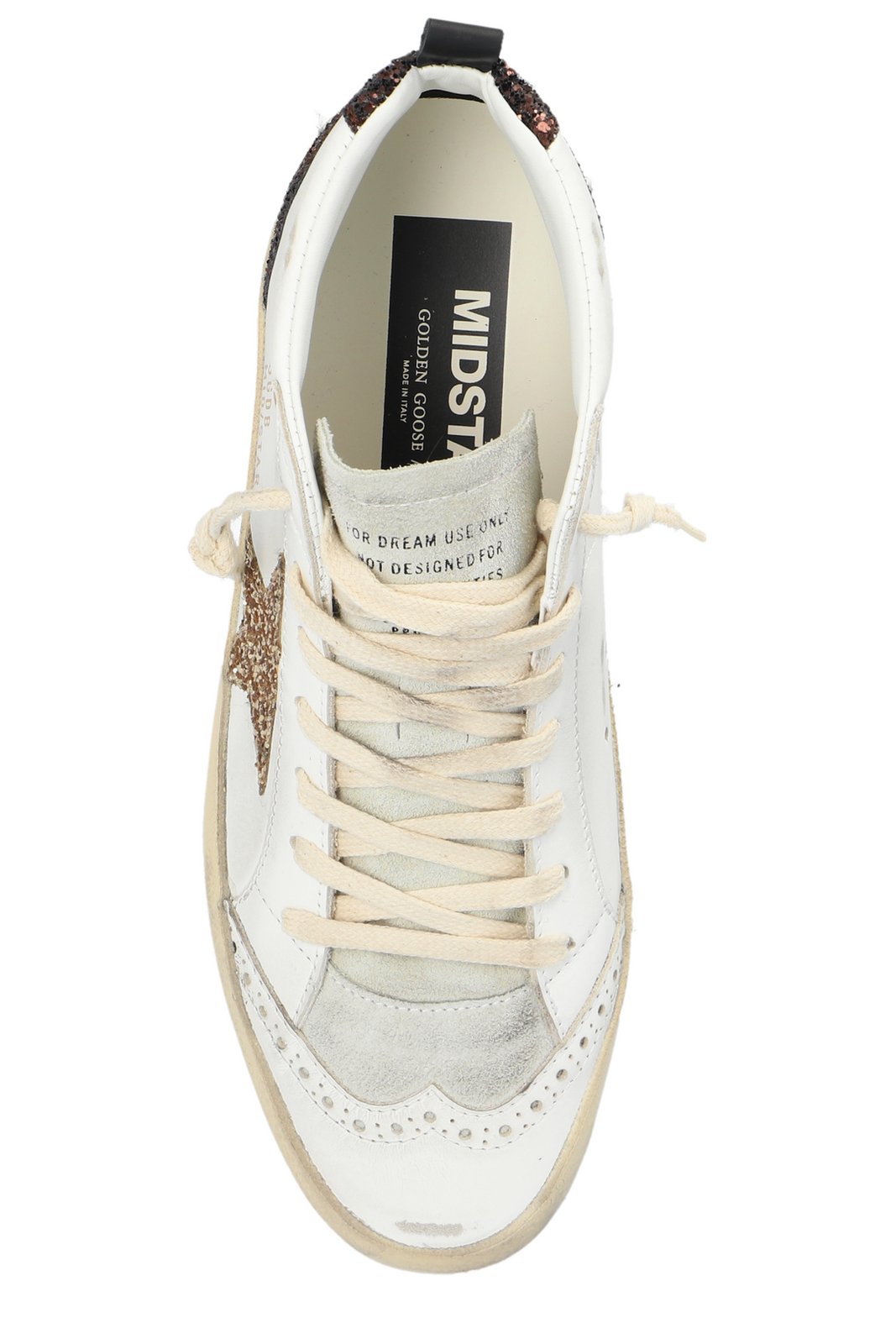 Golden Goose Deluxe Brand Star Glittered Lace-Up Sneakers