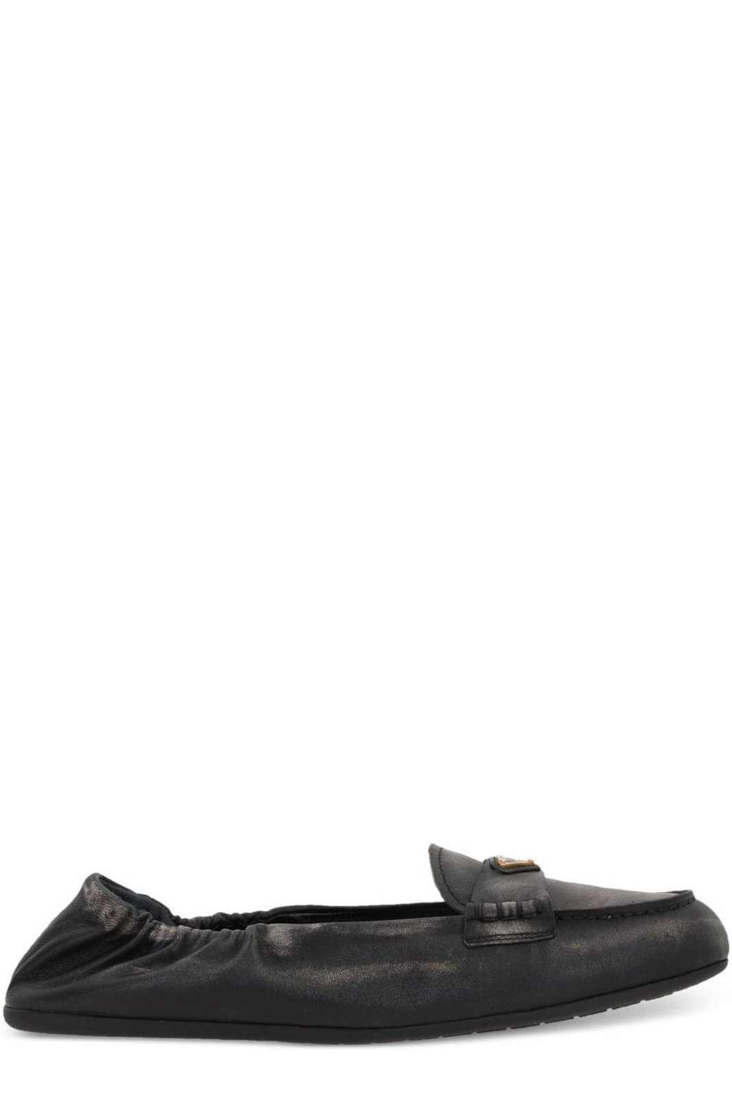 Prada Triangle-Logo Loafers
