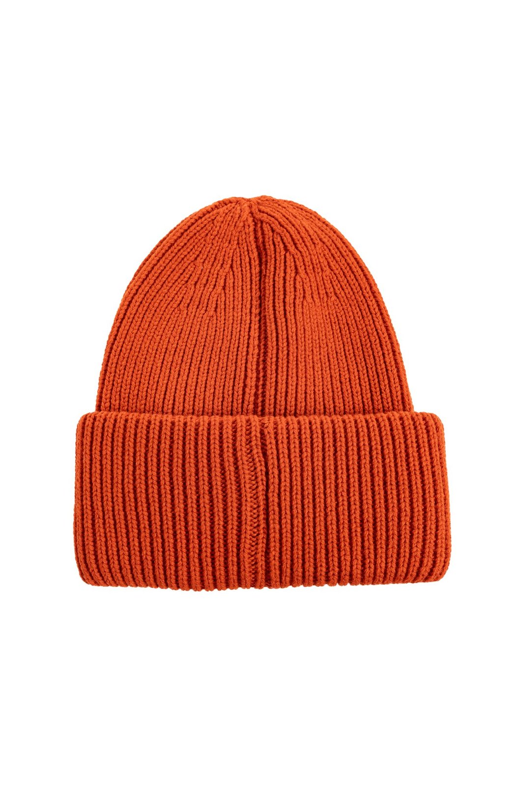 Moncler Logo Patch Ribbed Beanie