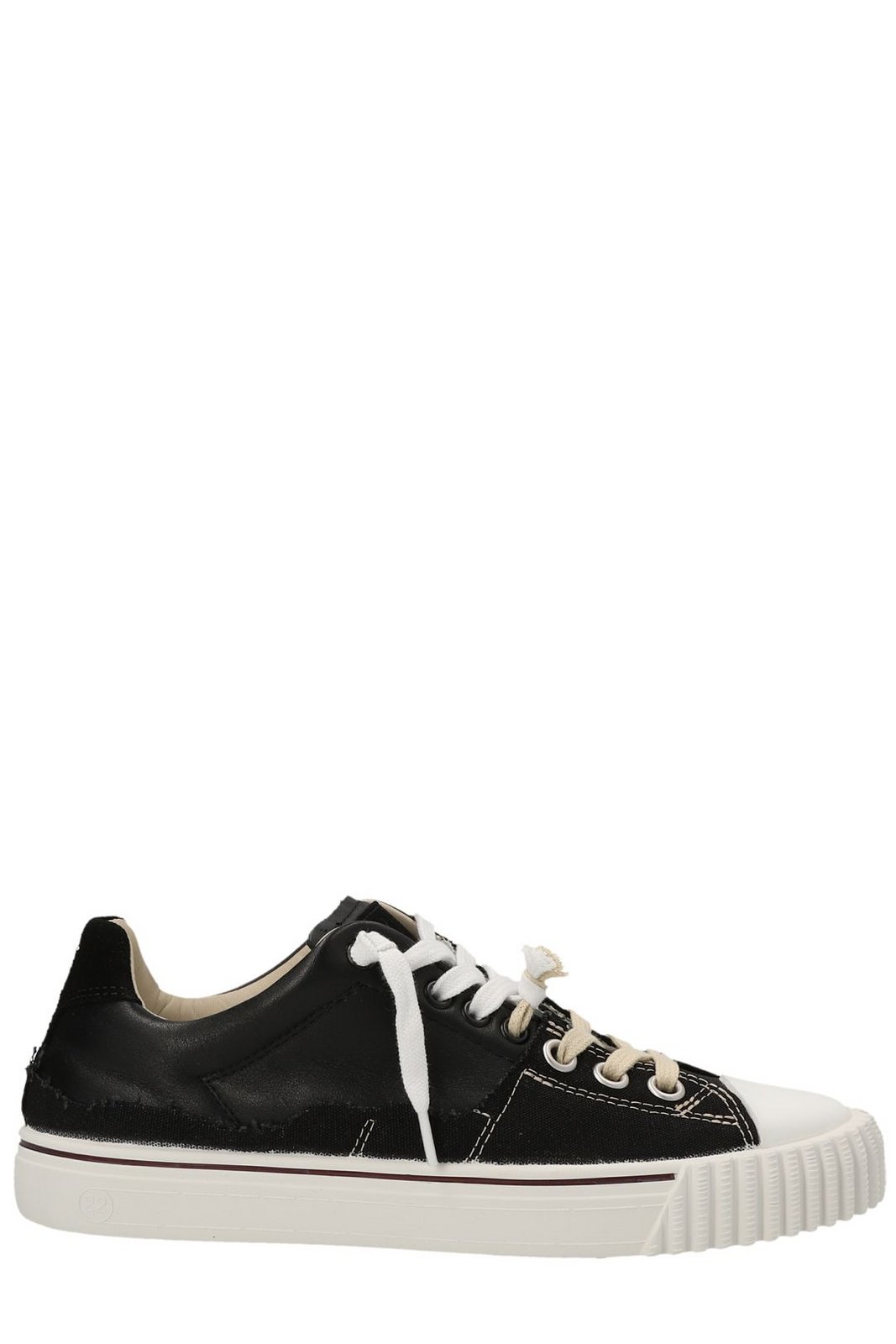 Maison Margiela Round-Toe Lace-Up Sneakers