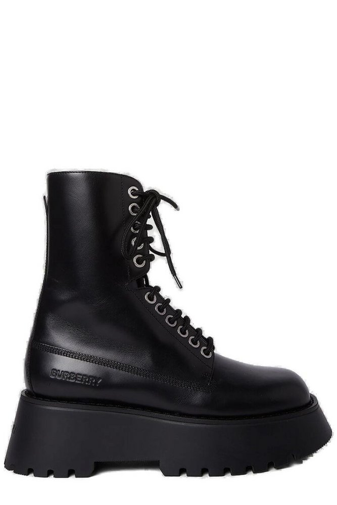 burberry combat boots