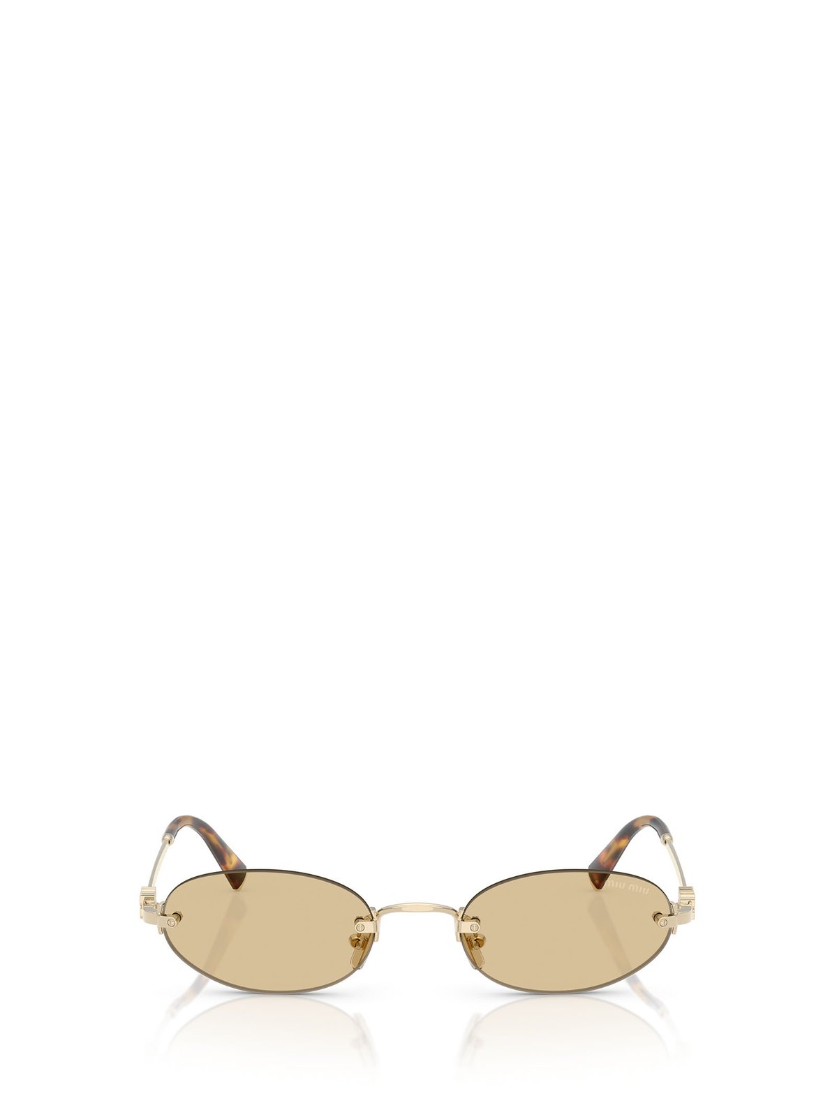 Miu Miu Eyewear Oval Frame Sunglasses